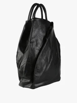 Solada Zaino da donna in ecopelle bicolore - marrone