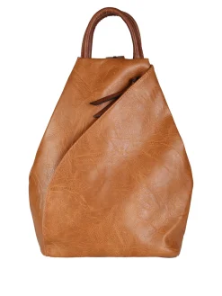 Solada Zaino da donna in ecopelle - marrone