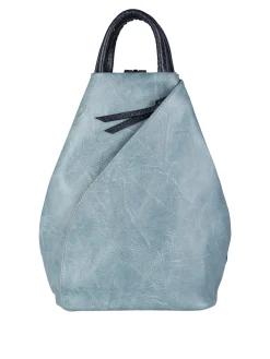 Solada Zaino da donna in ecopelle - azzurro