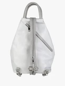 Solada Zaino da donna in ecopelle - grigio chiaro