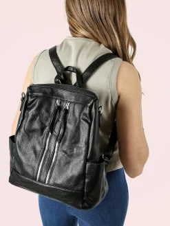 Solada Zaino donna in ecopelle - nero