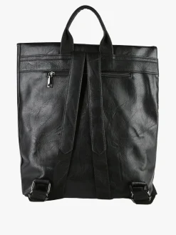 Solada Zaino donna porta pc in ecopelle - nero