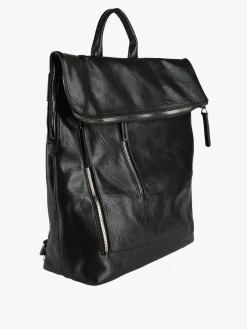 Solada Zaino donna porta pc in ecopelle - nero