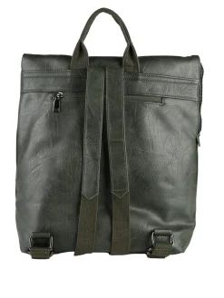 Solada Zaino donna porta pc in ecopelle - verde