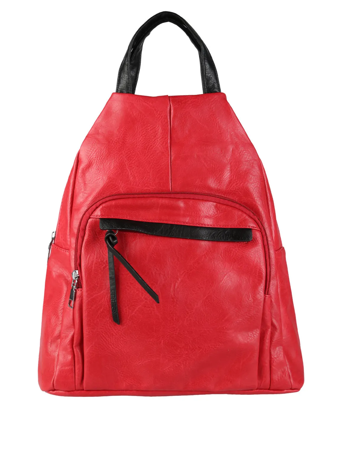 Solada Zaino in ecopelle da donna - rosso