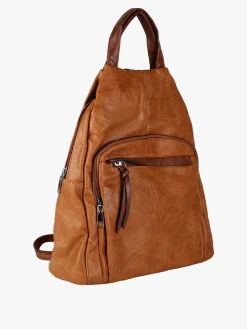 Solada Zaino in ecopelle da donna - marrone