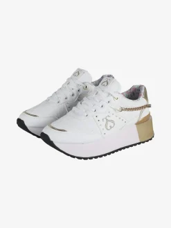 Solo Soprani DEBORA LEATHER Sneakers donna con flatform e catena