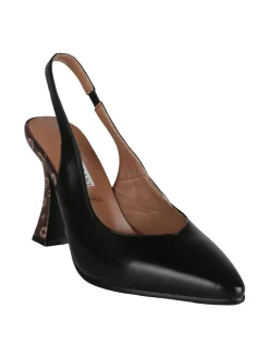 Solo Soprani Slingback donna con tacco a rocchetto e cinturino elastico