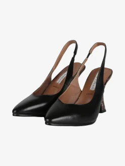 Solo Soprani Slingback donna con tacco a rocchetto e cinturino elastico