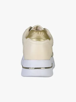 Solo Soprani Sneakers da donna con platform e dettagli animalier