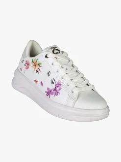 Solo Soprani Sneakers donna con stampa floreale e suola alta