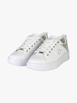 Solo Soprani Sneakers donna con strass e suola alta