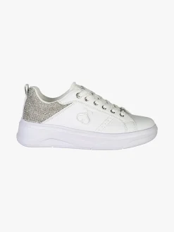 Solo Soprani Sneakers donna con strass e suola alta