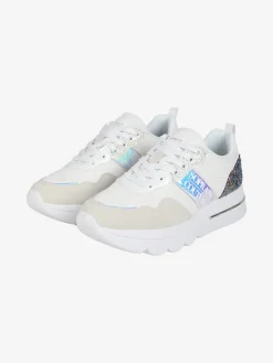 Solo Soprani Sneakers donna glitter con platform