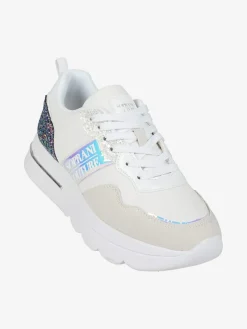 Solo Soprani Sneakers donna glitter con platform