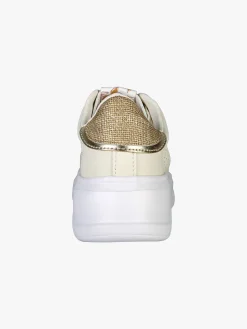 Solo Soprani Sneakers donna stringate con suola alta