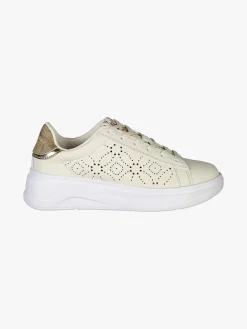 Solo Soprani Sneakers donna stringate con suola alta