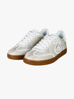 Solo Soprani Sneakers donna stringate con dettagli bicolore