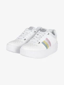 Soprani Sport Sneakers basse donna con platform e strass