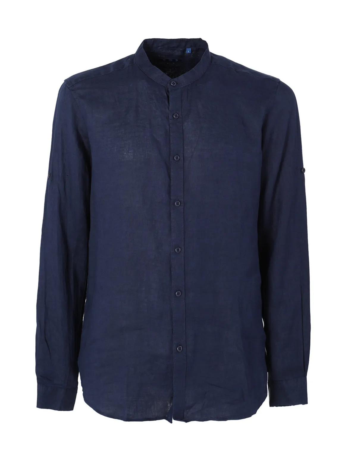 S.O.S Store Of Shirt Camicia in lino da uomo a maniche lunghe