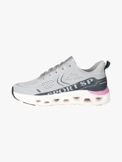 Sport Sneakers donna sportive in maglia - grigio