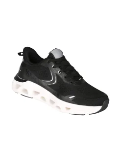 Sport Sneakers donna sportive in maglia - nero