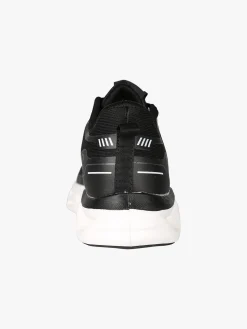 Sport Sneakers donna sportive in maglia - nero