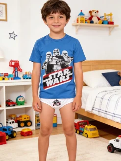 Star Wars Completo intimo 2 pezzi slip + t -shirt