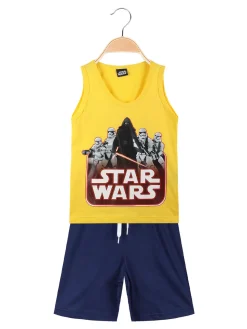 Star Wars Completo smanicato 2 pezzi da bambino con stampa
