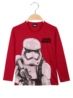 Star Wars Maglietta bimbo in cotone con stampa