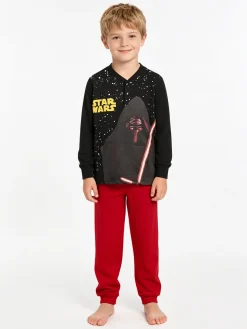Star Wars Piagiama lungo da bambino in cototne