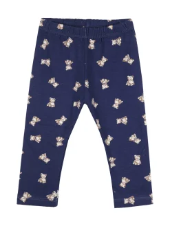 Stelle & Pupi Completo lungo da neonata 2 pezzi con maglietta e leggings - blu
