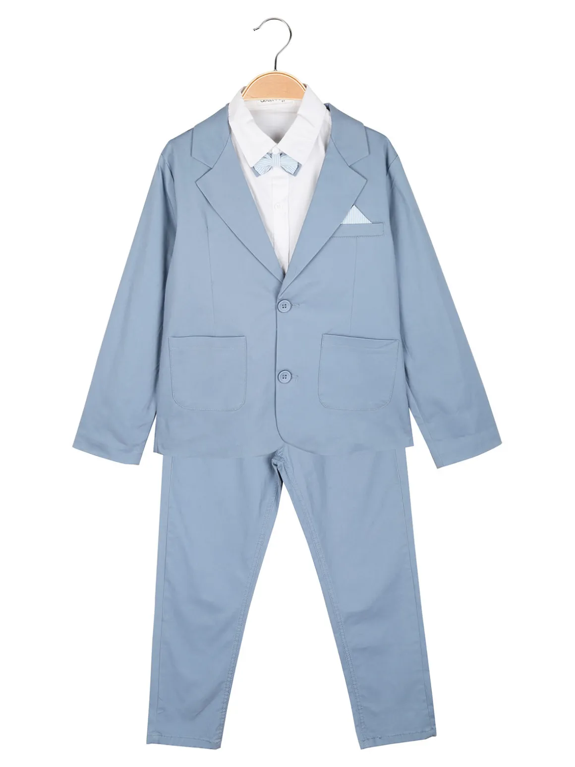 Street Porter Completo elegante da bambino 3 pezzi con giacca e camicia