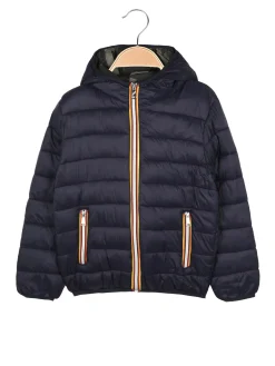 Street Porter Piumino da ragazzo con cappuccio - blu scuro