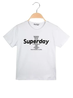 Street Porter T-shirt bambino in cotone con scritta