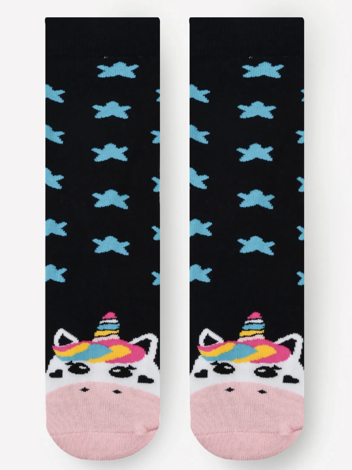 Stylosa Calze antiscivolo bimba con unicorno