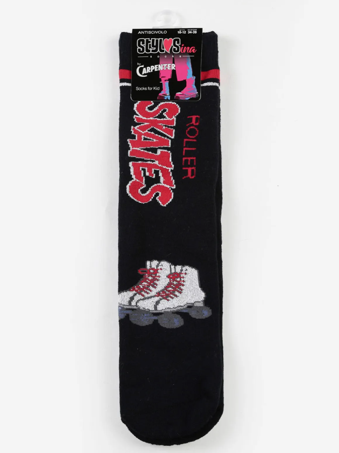 Stylosa Calze antiscivolo da bambina con stampe