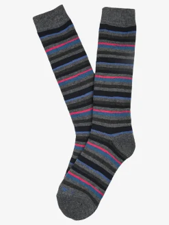 Stylosa Calze lunghe da donna in pile - grigio
