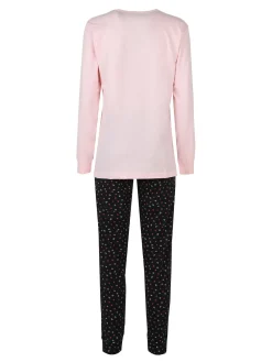 Stylosa Pigiama lungo da donna in cotone