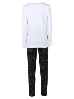 Stylosa Pigiama lungo da donna in cotone