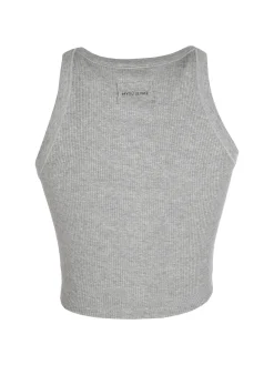 Sublyme Canotta cropped da donna a costine