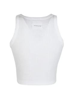 Sublyme Canotta cropped da donna a costine