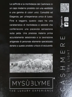Sublyme Canotta donna in cashmere