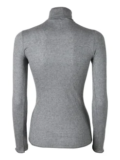 Sublyme Maglia dolcevita da donna in cashmere - grigio