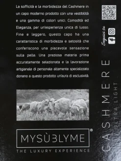 Sublyme Maglietta donna in cashmere ultra light