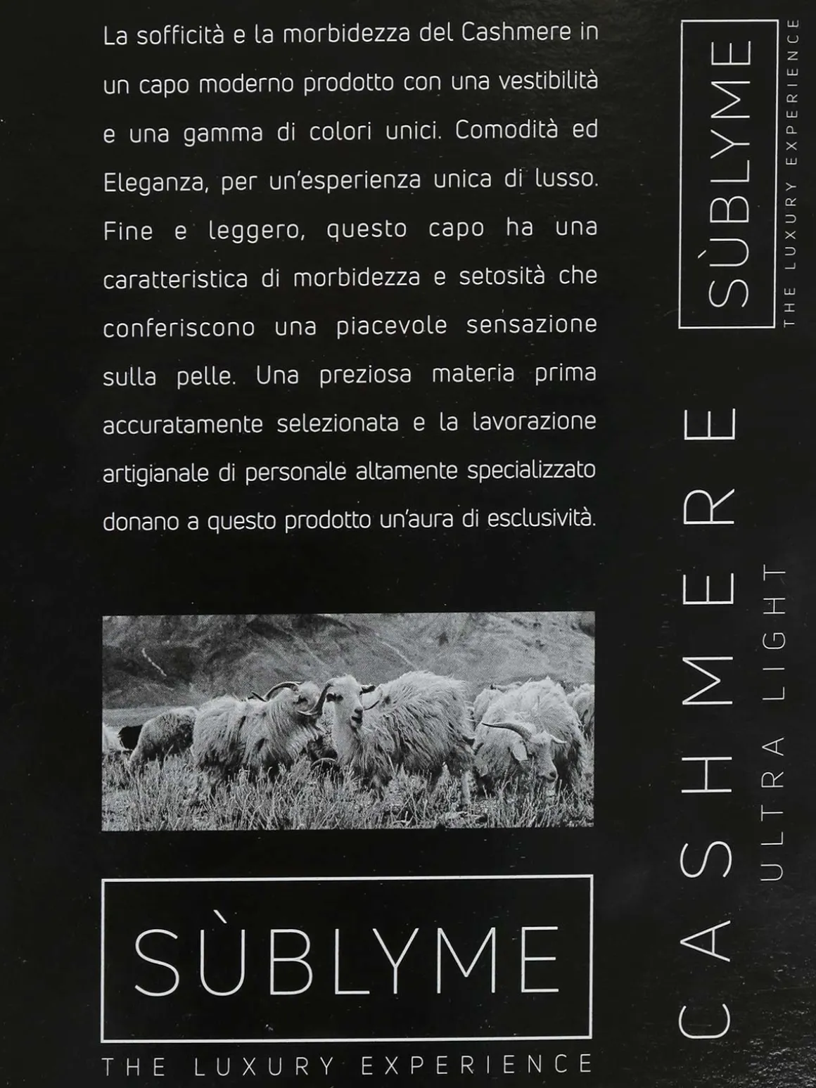 Sublyme Maglietta donna in cashmere ultra light