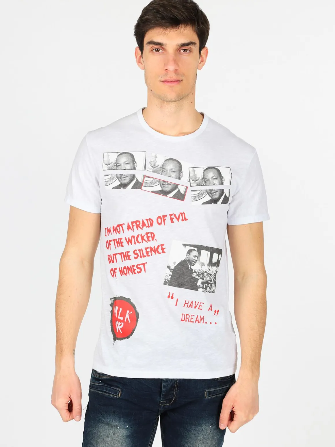 Sugo Jeans T-Shirt a Maniche Corte