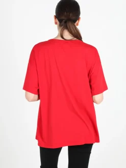Sun Sun Maxi t-shirt donna oversize in cotone