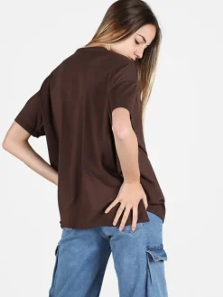 Sun Sun Maxi t-shirt donna oversize in cotone