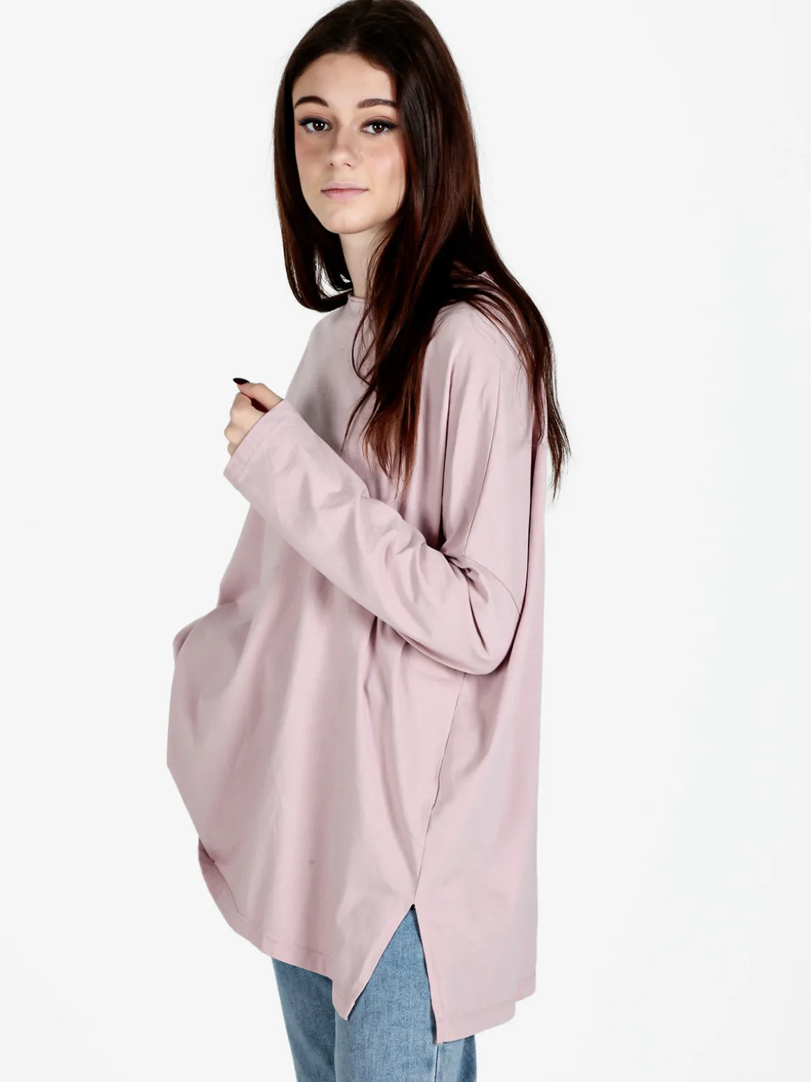 Sun Sun Maxi t-shirt donna oversize in cotone